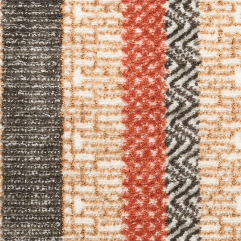 Nourison Home Nordic 6' Runner PolyesterMulticolor Area Rug
