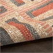 Nourison Home Nordic 6' Runner PolyesterMulticolor Area Rug