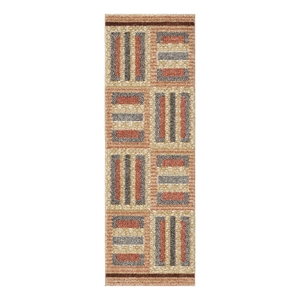 Nourison Home Nordic 6' Runner PolyesterMulticolor Area Rug