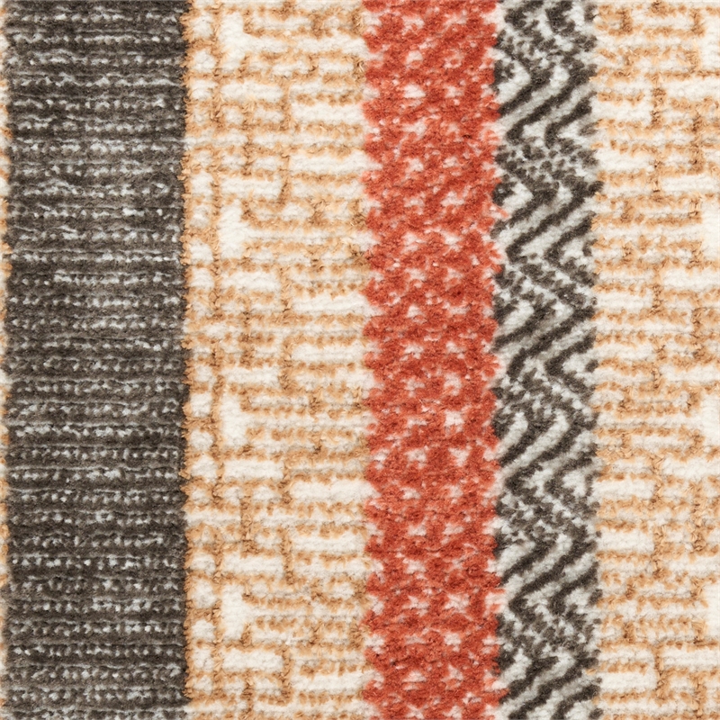 Nourison Home Nordic 5' x 7' Polyester Multicolor Area Rug