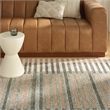 Nourison Home Nordic 5' x 7' Polyester Ivory Multicolor Area Rug