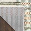 Nourison Home Nordic 5' x 7' Polyester Ivory Multicolor Area Rug