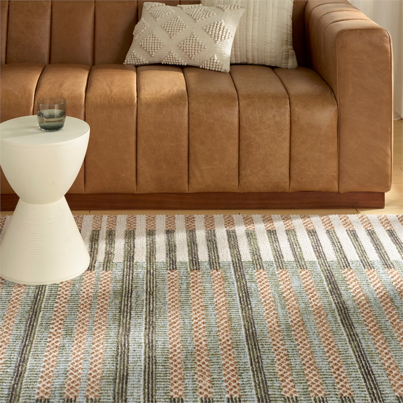 Nourison Home Nordic 8' x 10' Polyester Ivory Multicolor Area Rug