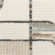 Nourison Home Nordic 5' x 7' Polyester Ivory Multicolor Area Rug