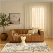Nourison Home Nordic 5' x 7' Polyester Ivory Multicolor Area Rug