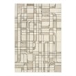 Nourison Home Nordic 5' x 7' Polyester Ivory Multicolor Area Rug