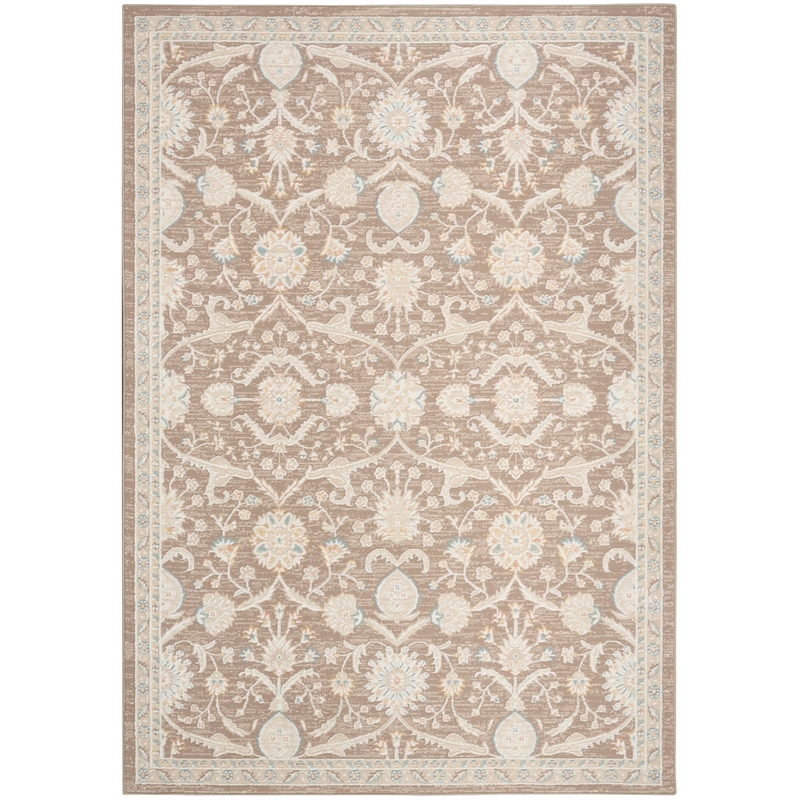 Nourison Home Isla 8' x 10' Polyester Mocha Area Rug
