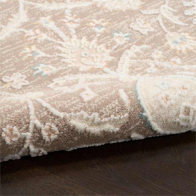 Nourison Home Isla 8' x 10' Polyester Mocha Area Rug