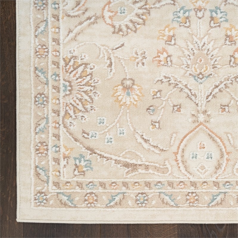 Nourison Home Isla 8' x 10' Polyester Ivory Area Rug