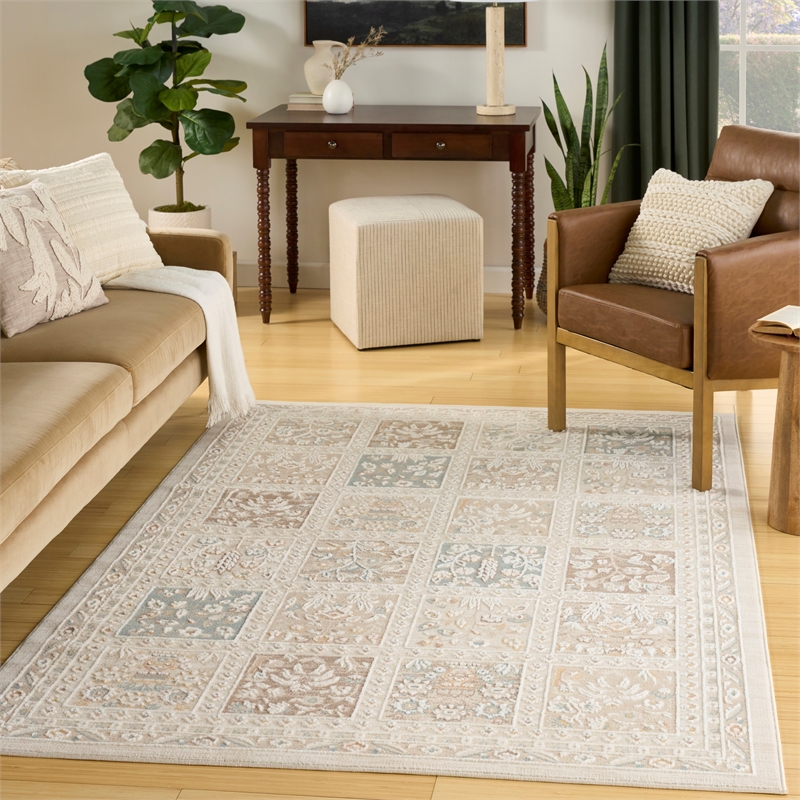Nourison Home Isla 8' x 10' Polyester Multicolor Area Rug