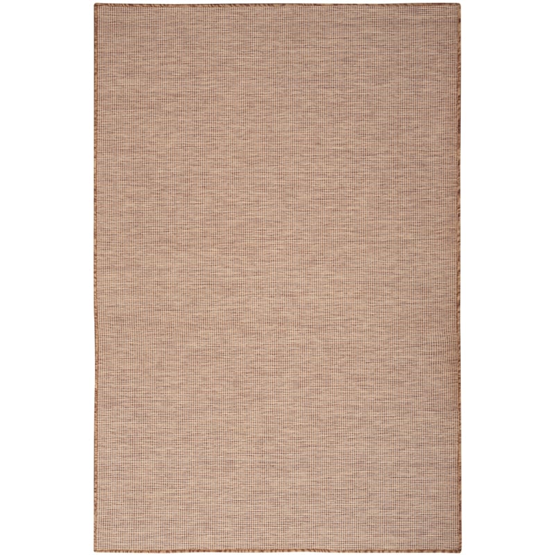 Nourison Positano 6' x 9' Beige Fabric Modern Rug