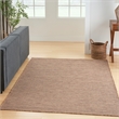 Nourison Positano 6' x 9' Beige Fabric Modern Rug