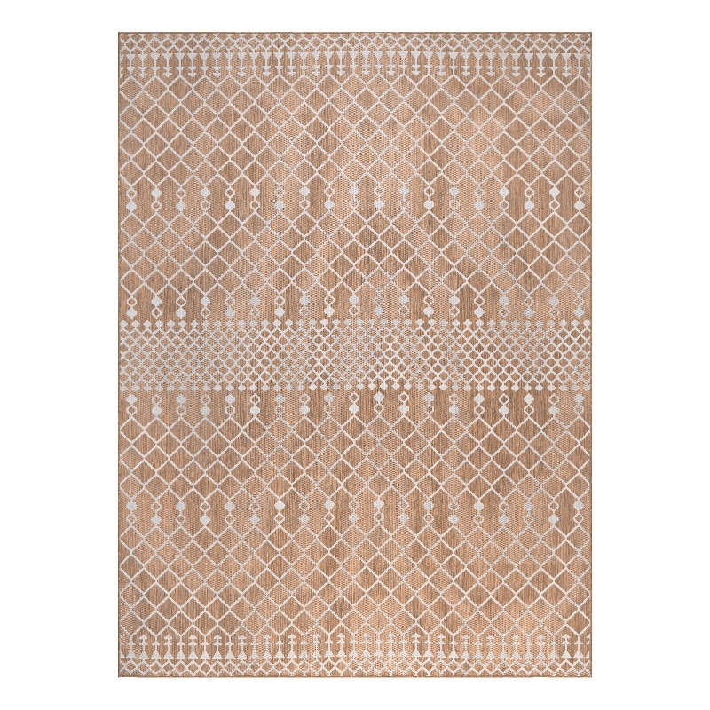 Nourison Positano 8' x 10' Fabric Jute Area Rug