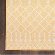 Nourison Positano 7' x 10' Fabric Yellow Area Rug