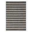 Nourison Positano 7' x 10' Fabric Black Ivory Area Rug