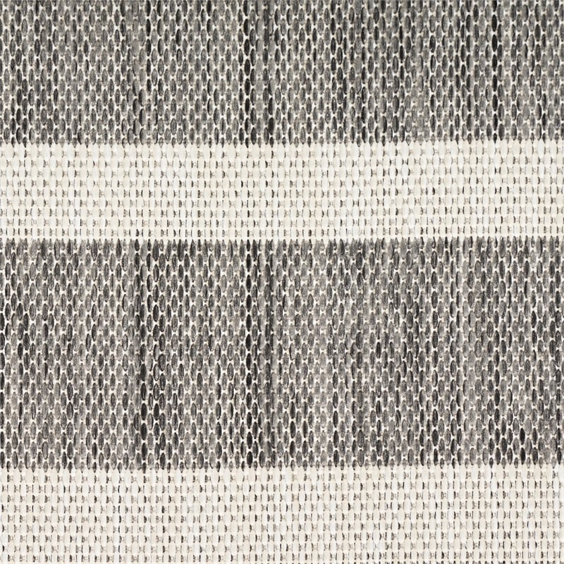 Nourison Positano 9' x 12' Charcoal Ivory Area Rug
