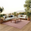 Nourison Positano 7' x 10' Fabric Rainbow Ivory Area Rug