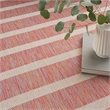 Nourison Positano 7' x 10' Fabric Rainbow Ivory Area Rug