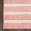 Nourison Positano 7' x 10' Fabric Rainbow Ivory Area Rug