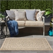 Nourison Positano 6' x 9' Fabric Terracotta Area Rug