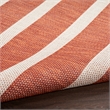Nourison Positano 9' x 12' Fabric Terracotta Area Rug