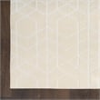 Nourison Home Washable Charm 4' x 6' Polyester Ivory Area Rug