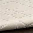 Nourison Home Washable Charm 4' x 6' Polyester Ivory Area Rug
