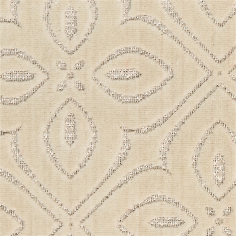 Nourison Home Washable Charm 4' x 6' Polyester Ivory Area Rug