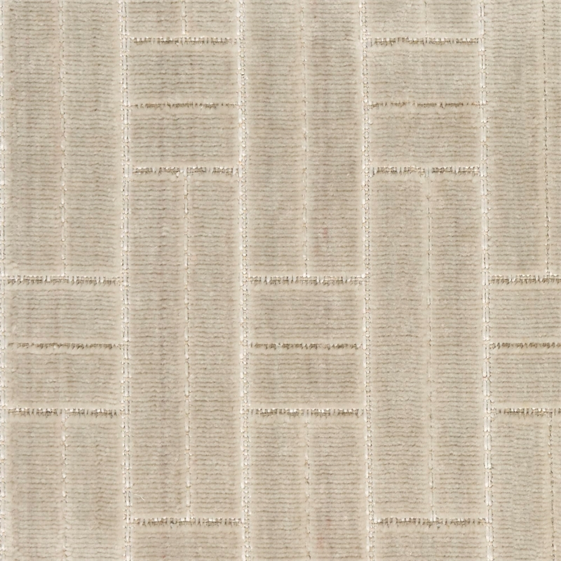 Nourison Home Washable Charm 4' x 6' Polyester Silver Ivory Area Rug