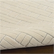 Nourison Home Washable Charm 4' x 6' PolyesterIvory Area Rug