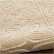 Nourison Home Washable Charm 6' x 9' Polyester Beige Ivory Area Rug