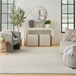 Nourison Home Nourison Essentials 6' x 9' Fabric Ivory Gold Area Rug