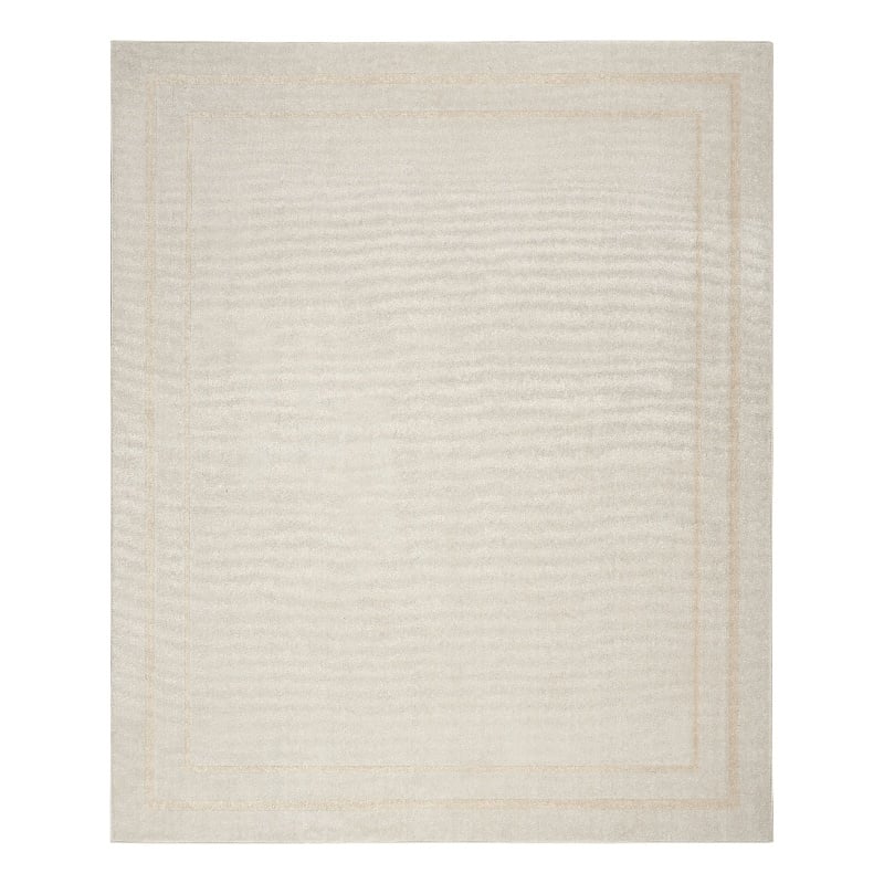 Nourison Home Nourison Essentials 6' x 9' Fabric Ivory Gold Area Rug