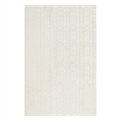 Nourison Home Washable Charm 6' x 9' Polyester Ivory Area Rug