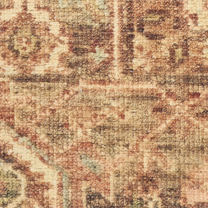 Nourison Home Vintage Washables 10' x 13' Polyester Gold Area Rug