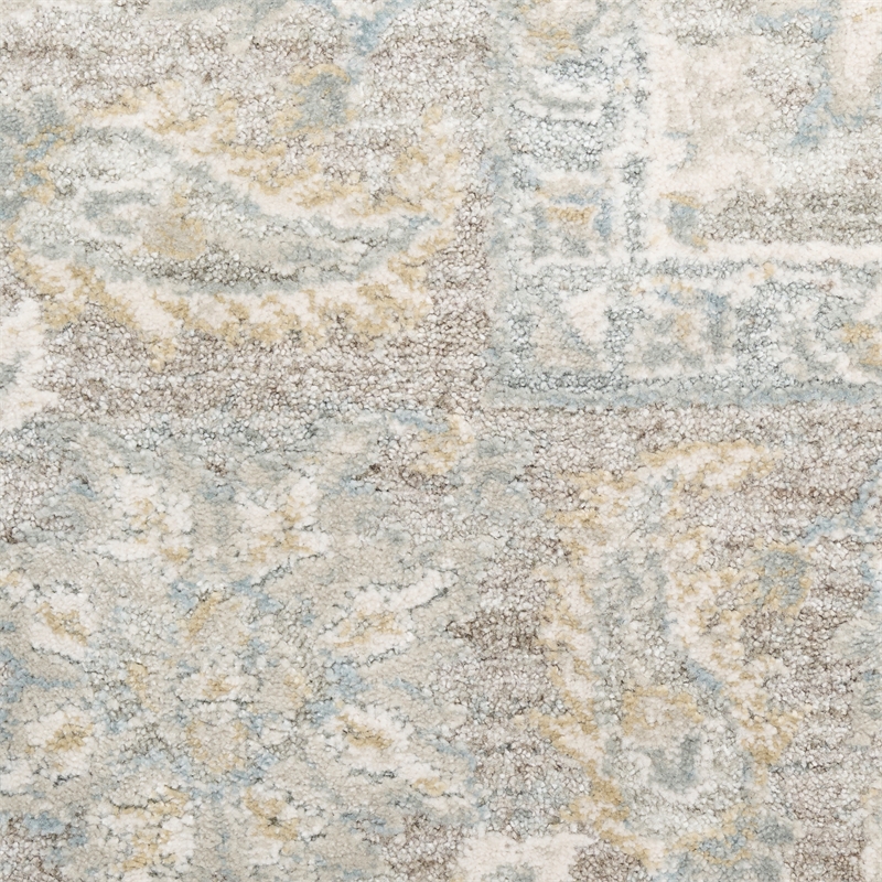 Nourison Home Enriched 8' x 10' Polyester Grey Area Rug