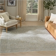 Nourison Home Enriched 8' x 10' Polyester Grey Area Rug