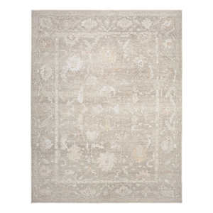 Nourison Home Vintage Washables 10' x 13' Polyester Grey Area Rug
