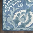 Nourison Home Aloha 4' x 6' Fabric Blue  Area Rug