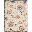Nourison Home Aloha 8' x 11' Fabric Grey Multicolor Area Rug