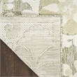 Nourison Home Aloha 4' x 6' Fabric Ivory Sage Area Rug