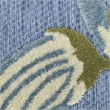 Nourison Home Aloha 3' x 4' Fabric Blue Sage Area Rug