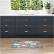 Nourison Home Aloha 3' x 4' Fabric Blue Sage Area Rug