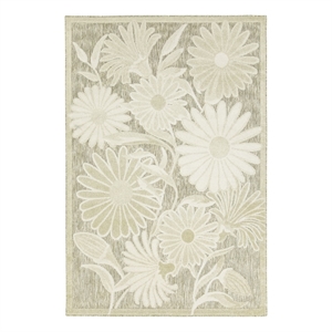 Nourison Home Aloha 3' x 4' Fabric Ivory Sage Area Rug