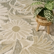 Nourison Home Aloha 4' x 6' FabricIvory Sage Area Rug