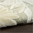 Nourison Home Aloha 4' x 6' FabricIvory Sage Area Rug