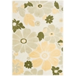 Nourison Home Aloha 4' x 6' Fabric Ivory Green Area Rug