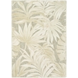 Nourison Home Aloha 4' x 6' Fabric Ivory Sage Area Rug