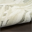 Nourison Home Aloha 4' x 6' Fabric Ivory Sage Area Rug