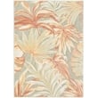 Nourison Home Aloha 4' x 6' Fabric Sage Rose Area Rug